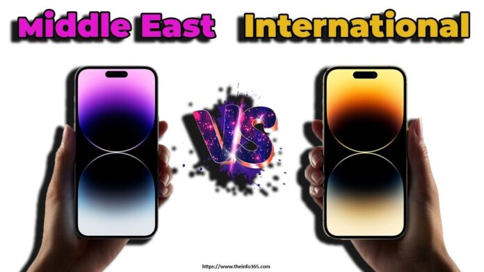 Middle East vs International iPhone